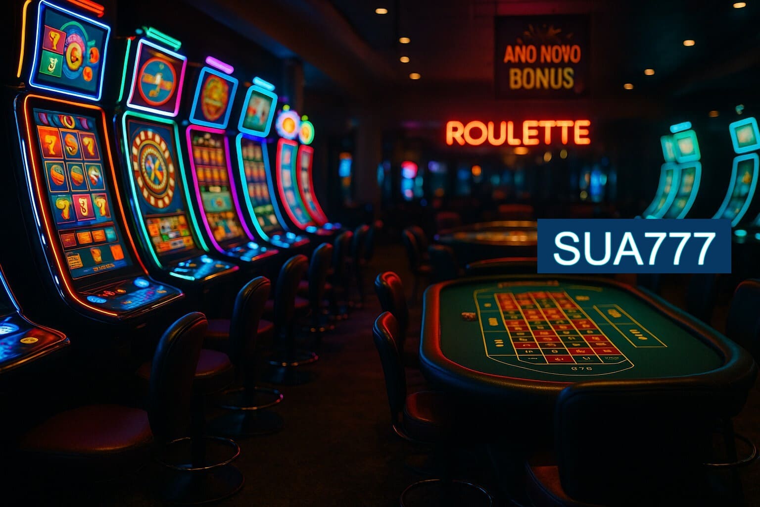 Jogos emocionantes no SUA777